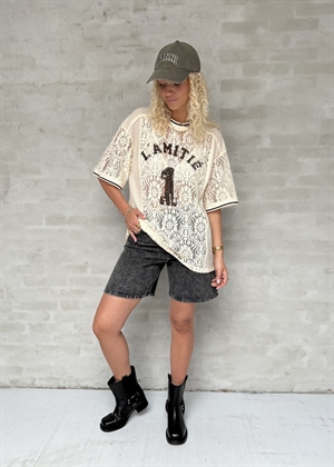 Lace football tee Pearl HAUTE L\'AMITIÈ